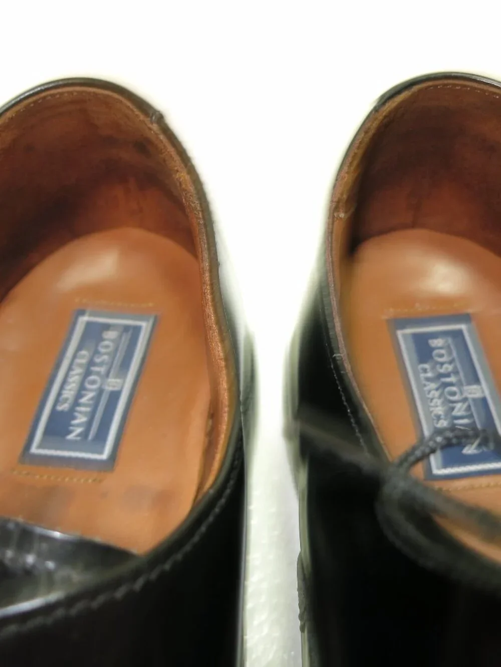 Bostonian Classics Men's Made In USA Leather Oxfords Formal Shoe Size 12 D/B